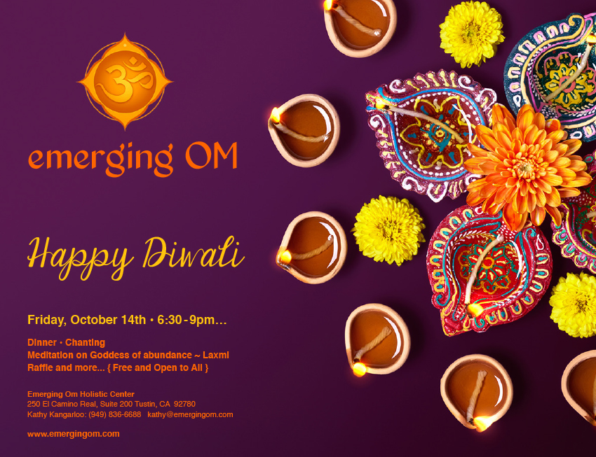 2016 Happy Diwali  Dinner • Chanting Meditation on Goddess of abundance